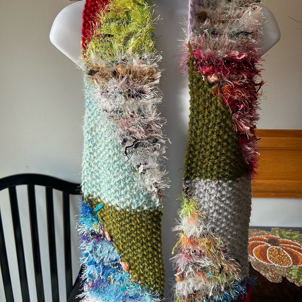 Colorful Patchwork Scarf